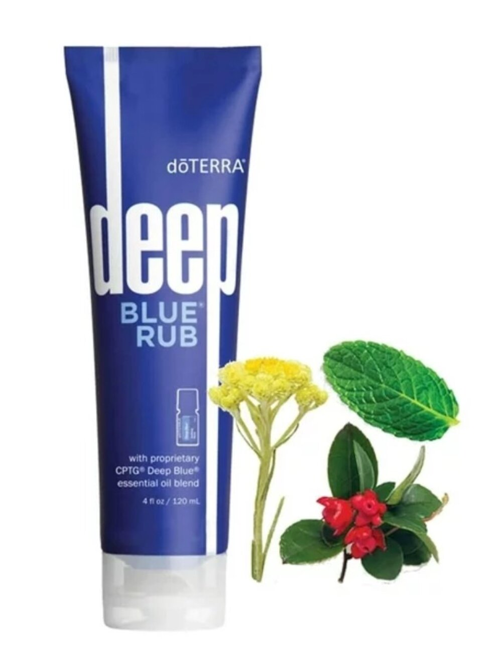 NEW SEAL  Deep Blue Rub Body Cream Doterra 4 floz./120 mL  EXP EXP 02/28-1 PACK